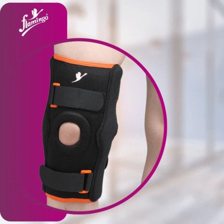 Flamingo Gel Bi-Axle Hinged Knee Brace OC 2132