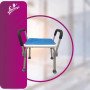 Flamingo Shower Stool with Rails OC 2500 – Safe & Adjustable Bath Seat