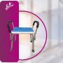 Flamingo Shower Stool with Rails OC 2500 – Safe & Adjustable Bath Seat