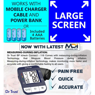 Dr Trust (USA) Digital Blood Pressure Monitor-118