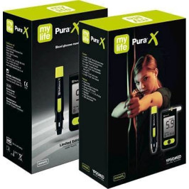 Mylife Pura X Glucometer with 10 Free Strips