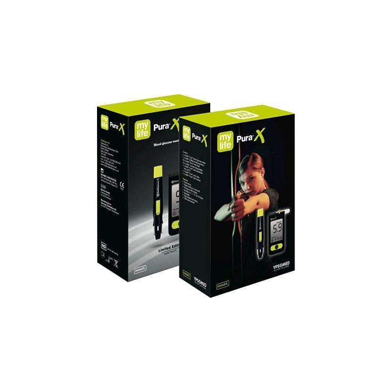 Mylife Pura X Glucometer with 10 Free Strips Mylife Pura X Glucometer with 10 Free Strips