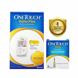 OneTouch Verio Flex Blood Glucose Monitor Value Pack
