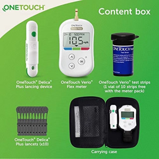 OneTouch Verio Flex Blood Glucose Monitor Value Pack