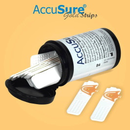 Accusure Gold 50 Test Strips, 2x25