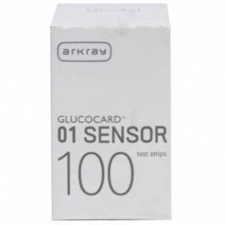 Glucocard 01 Sensor 100 Glucometer Strips