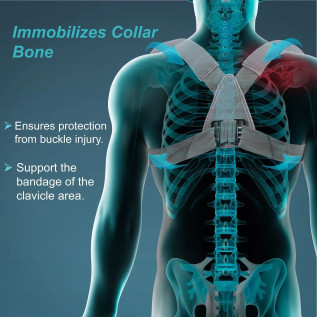 Tynor Clavicle Brace with Buckle C-04 | Support & Comfort