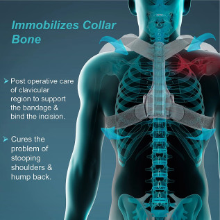 Tynor Clavicle Brace with Fastening Tape C-05