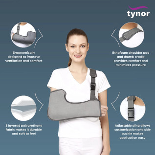 Tynor Pouch Arm Sling (Tropical),CH C-01