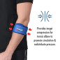 AccuSure Neoprene Adjustable Tennis Elbow Wraps for Men & Woman