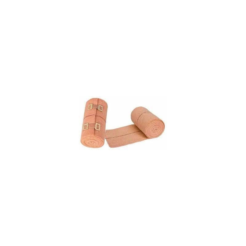 AccuSure Elastic Crepe Bandage with Hook (8cm x 4mt) AccuSure Elastic Crepe Bandage with Hook (8cm x 4mt)