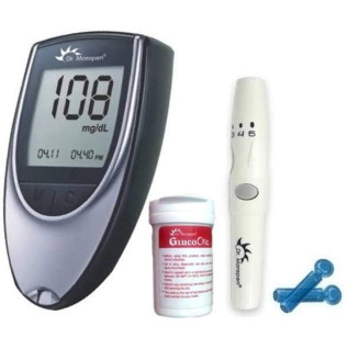 Dr. Morepen Gluco One BG03 Glucometer with 50 test strips