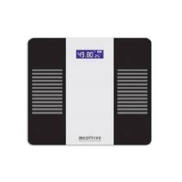 Meditive Glass Platform Digital Human Weight Scale, UIP-19