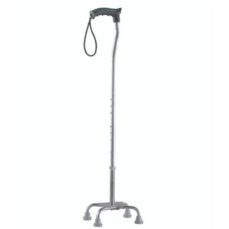Tynor Walking Stick Quadripod | Stable Adjustable Support