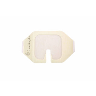 Romsons INTRA SHIELD GS-3045 Adhesive Transparent I.V. Catheter Fixator Dressing (Medium - 6 x 7 cm) Pack of 100