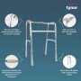 Tynor Walker Invalid's L-20 – Foldable Walker for Elderly