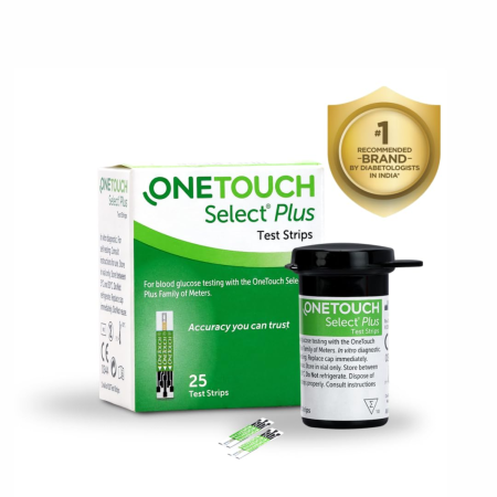 OneTouch Select Plus 50 Strips | Glucometer Strips
