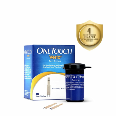 Blood Glucose Test Strips OneTouch Verio pack of 100
