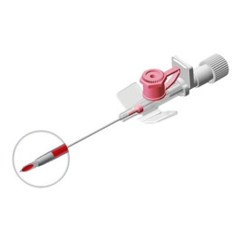 Romsons Vein Cath 22G IV Cannula with Injection Port, Box of 50 (GS-3024)