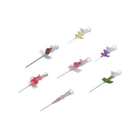 Romsons GS-3030 Neo Catheter Intra Venous Cannula, Size: 24 G (Pack of 100)