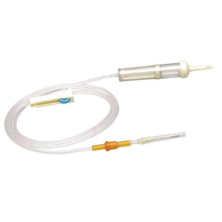 Romsons RMS SS-3052 Blood Administration Set, (Pack of 25)