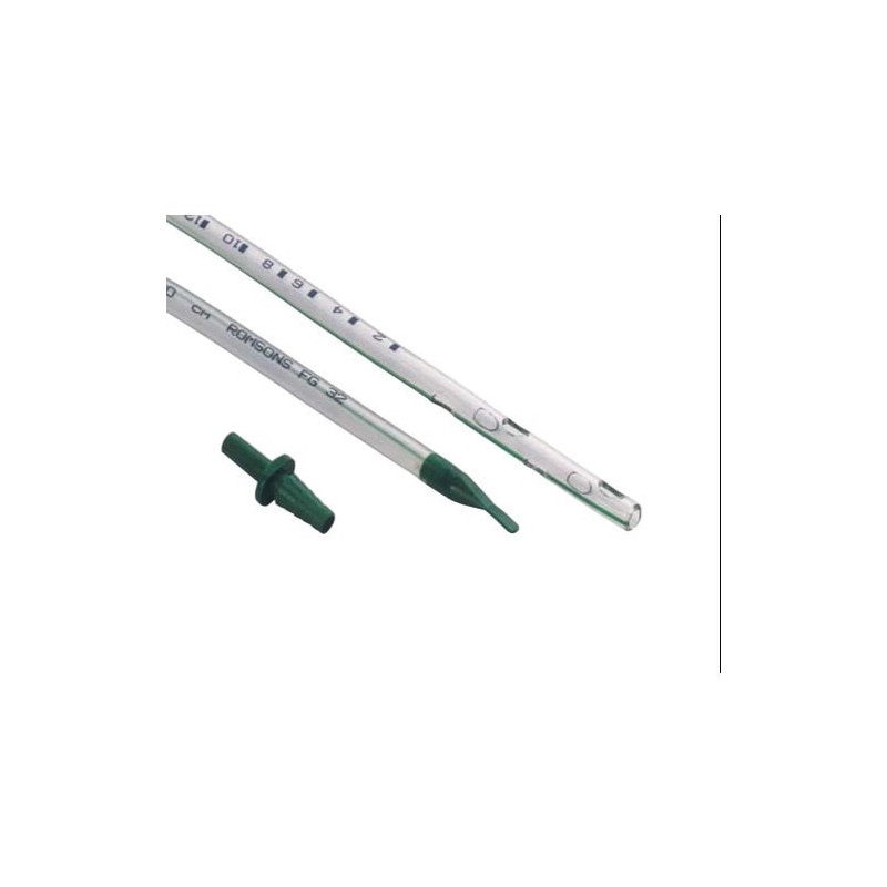 ROMSONS FLEXO CATH STRAIGHT, Box of 10 (GS-5034)