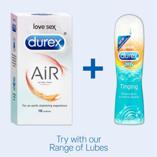 Durex Air Condoms for Men - 10 Count (Pack of 3)