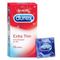 Durex Extra Thin Condoms for Men - 10 Count (Pack of 2)|Suitable for use with lubes & toys