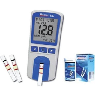 Click to open expanded view Mission Hem Doglobin Test Meter with 10 Strips In Box(HB Meter,Pack Of 1 Set)