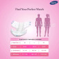 Dignity Magna Adult Diapers, Extra Large,10 Pcs/Pack (Pack of 6), 60 Pcs