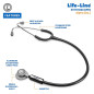 LIFE LINE Alpha Stethoscope, Black