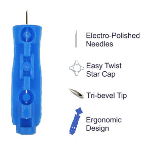 Control D Lancing Device & 100 Round Lancets