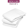 Gauge Than 90cm x 18mtr Cotton Gauze Roll for Wound Care