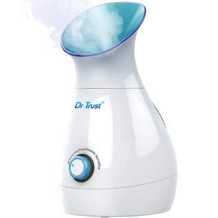 Dr Trust USA 3-in-1 Nano Ionic Facial Steamer Vaporizer Room Humidifier and Towel Warmer (White) 902