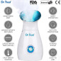 Dr Trust USA 3-in-1 Nano Ionic Facial Steamer Vaporizer Room Humidifier and Towel Warmer (White) 902