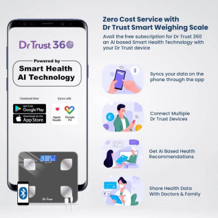 Dr. Trust (USA) Model-505 Bluetooth Digital Smart Weight Machine