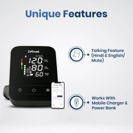 Dr Trust Smart Dual Talking Automatic Digital Blood Pressure Monitor BP Machine 115
