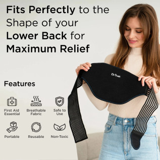 Dr Trust USA Hot Cold Pack With Neoprene Pouch for Lower Back 326