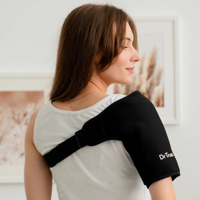 Dr Trust USA Hot Cold Pack With Neoprene Pouch for Shoulder 324 Dr Trust USA Hot Cold Pack With Neoprene Pouch for Shoulder 324