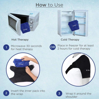 Dr Trust USA Hot Cold Pack With Neoprene Pouch for Shoulder 324