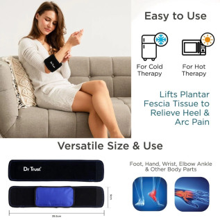 Dr Trust USA Hot Cold Pack With Neoprene Pouch for Foot 325
