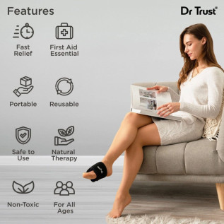 Dr Trust USA Hot Cold Pack With Neoprene Pouch for Foot 325