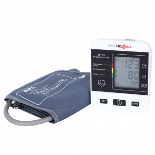 BPL Medical Technologies Automatic Blood Pressure Monitor BPL120/80 B16 - (Black)