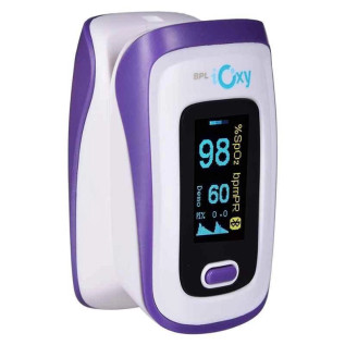 BPL iOxy Pulse Oximeter (White, Blue)