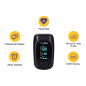 BPL Smart Oxy Finger Tip Pulse Oximeter (Black)