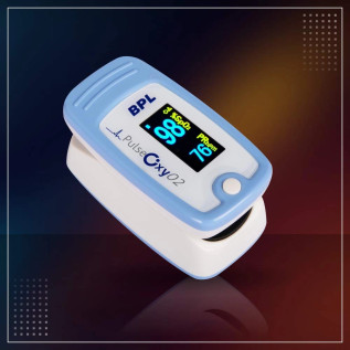 BPL Medical Technologies Bpl Fingertip Pulse Oximeter Pulse Oxy 02 (White)