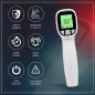 BPL Medical Technologies Bpl Accudigit F2 Non Contact Infrared Thermometer (White)