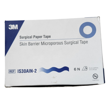 3M SPT Paper Tape 5cm – Hypoallergenic Surgical Tape
