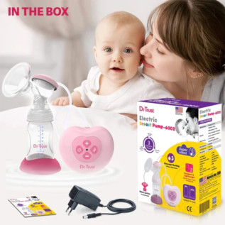 Dr Trust USA Electric Breast Pump for Baby Feeding 6002