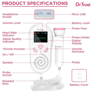 Dr Trust USA Fetal Doppler 1202